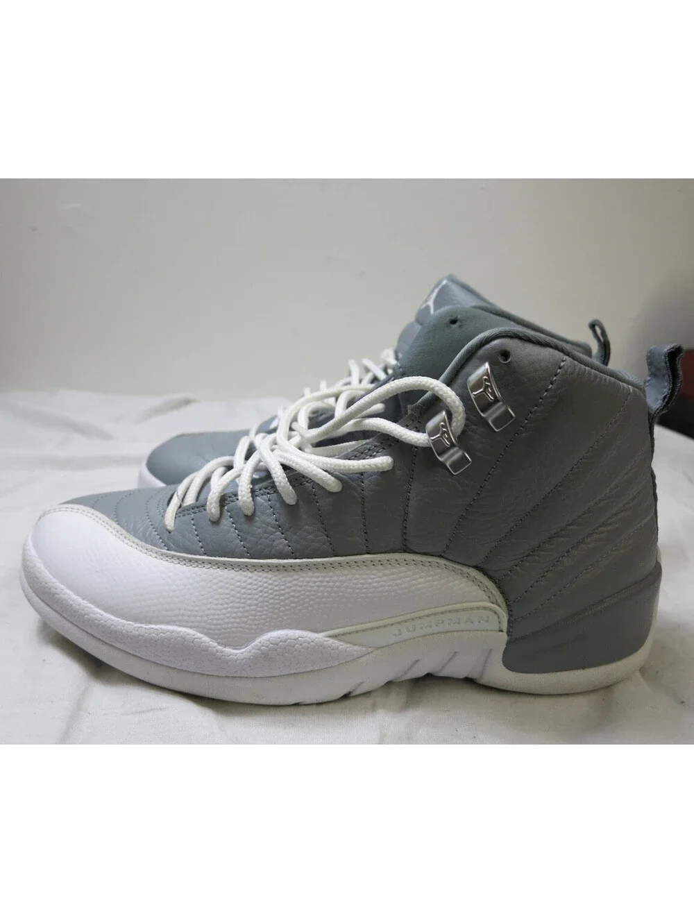 JORDAN AIR JORDAN 12 RETRO STEALTH WHITE COOL GREY CT8013-015 sz 9